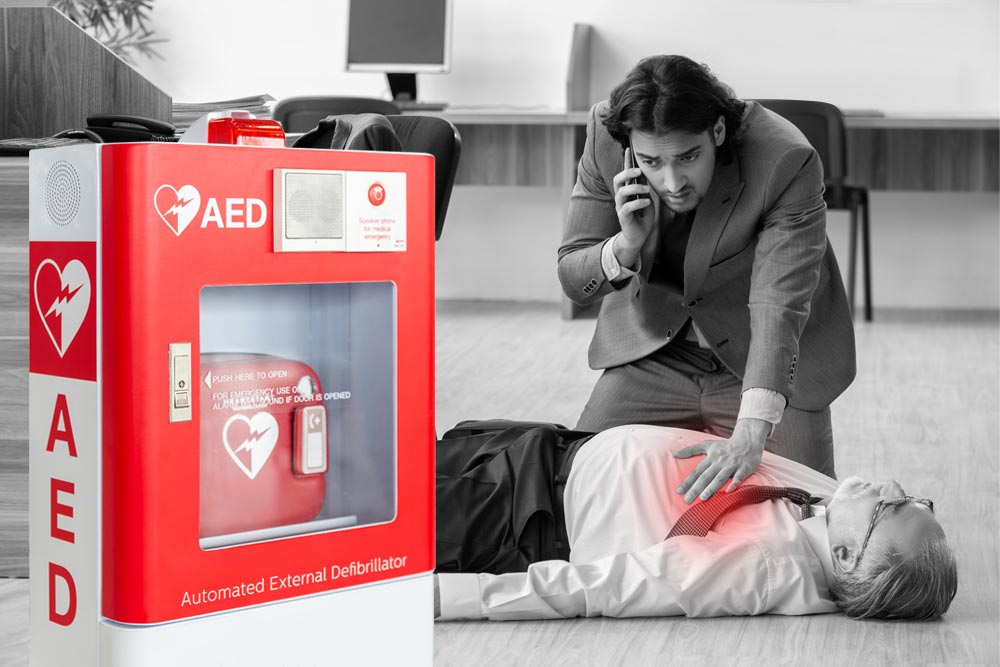 AED defibrillator awareness