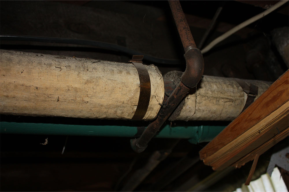 Asbestos Pipe Wrapping Insulation