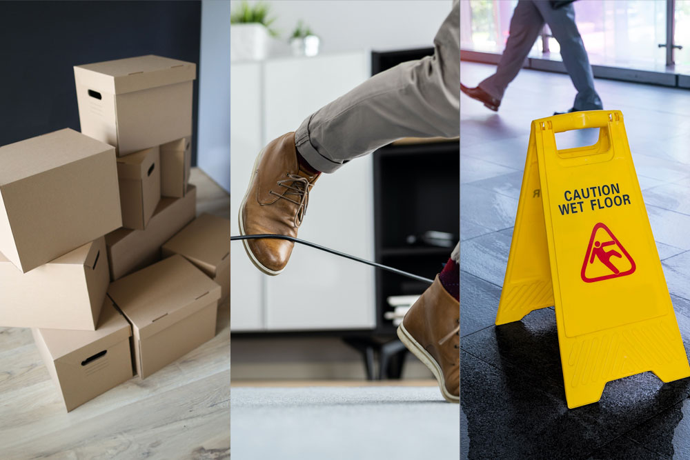 Causes of Slips Trips and Falls