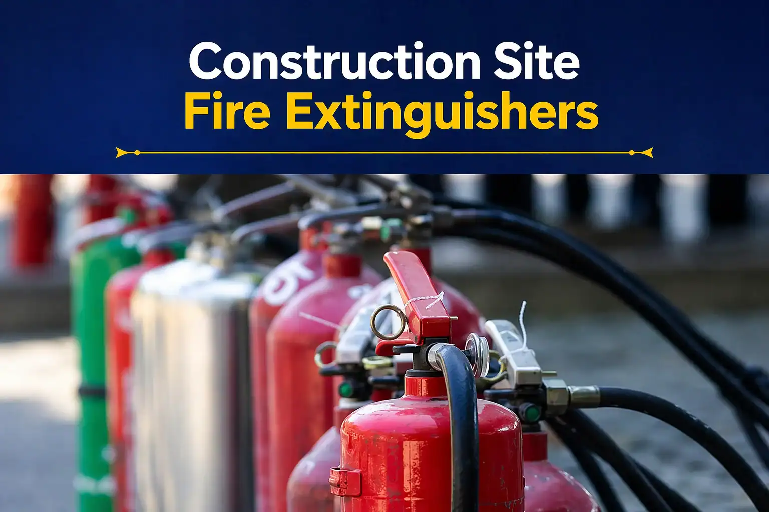 construction site fire extinguishers