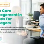 Course Announcement Back Care Management Offices Managers
