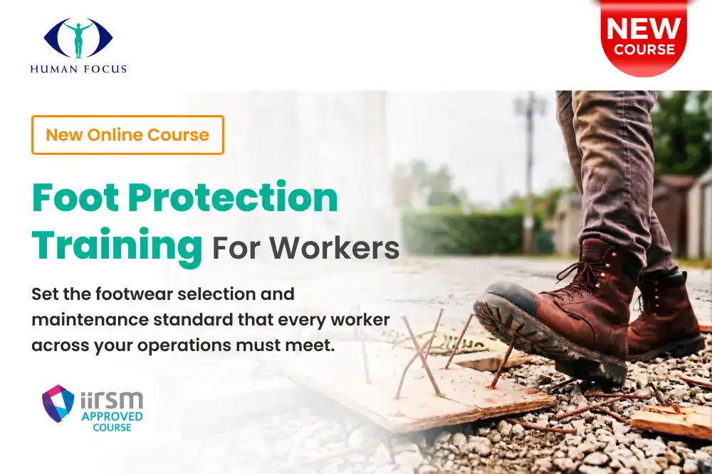 Course Announcement Foot Protection Training