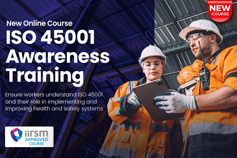 Course Announcement ISO 45001 Awareness Training