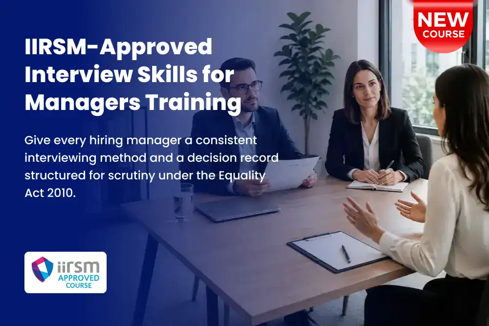 Course Announcement Interview Skills for Managers