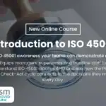 Course Announcement Introduction to ISO 45001 Training