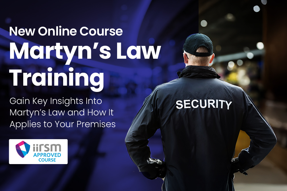 Course Announcement Martyn’s Law Training