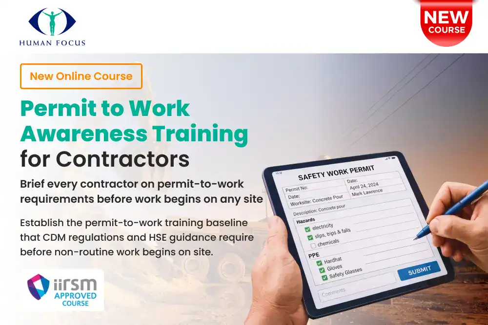 Course Announcement Permit to Work Awareness Training for Contractors
