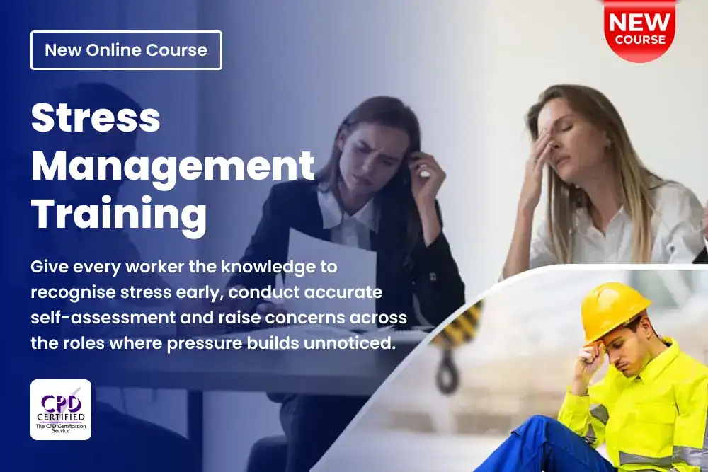 Course Announcement Stress Management Training