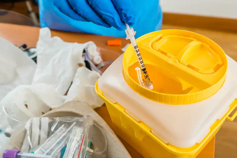 Disposal of sharps