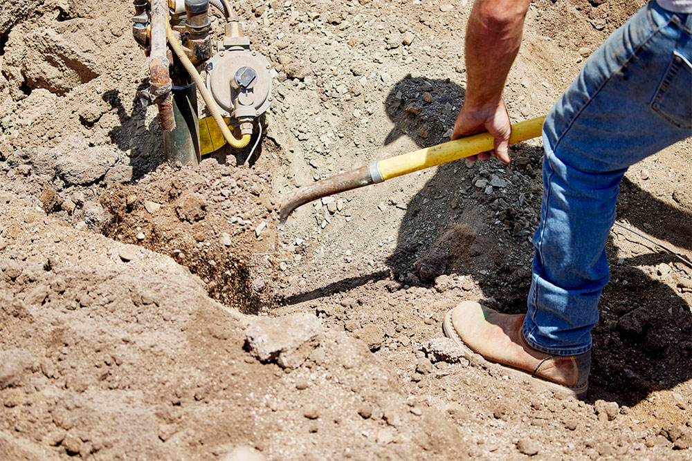 Excavation work - Use Safest Equipment Possible