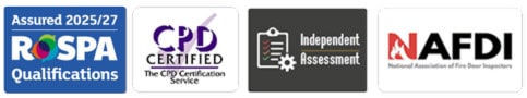 FDI rospa cpd independent assessment nafdi logos 2025-27