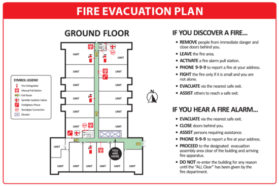 Fire Evacuation Plan For 2023 Human Focus