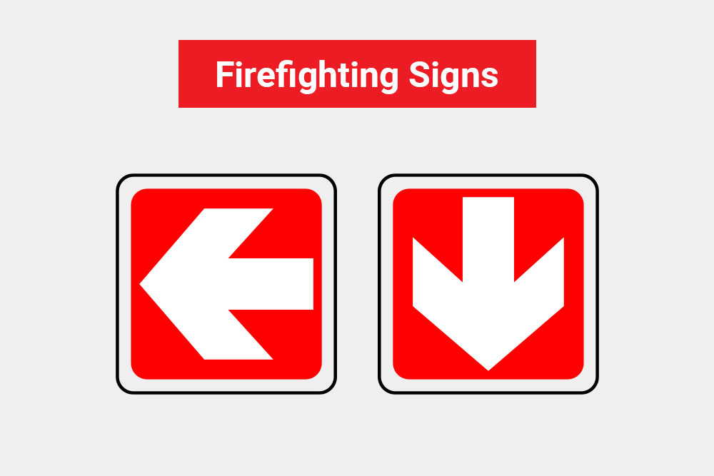 Firefighting Signs