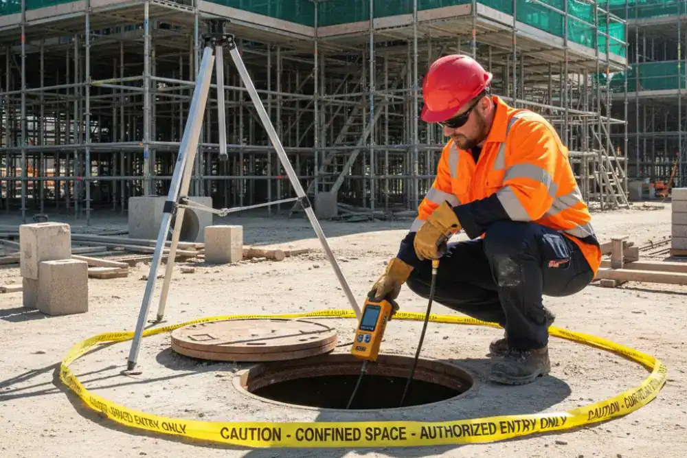 Gas Testing and Ventilation Controls in Confined Spaces