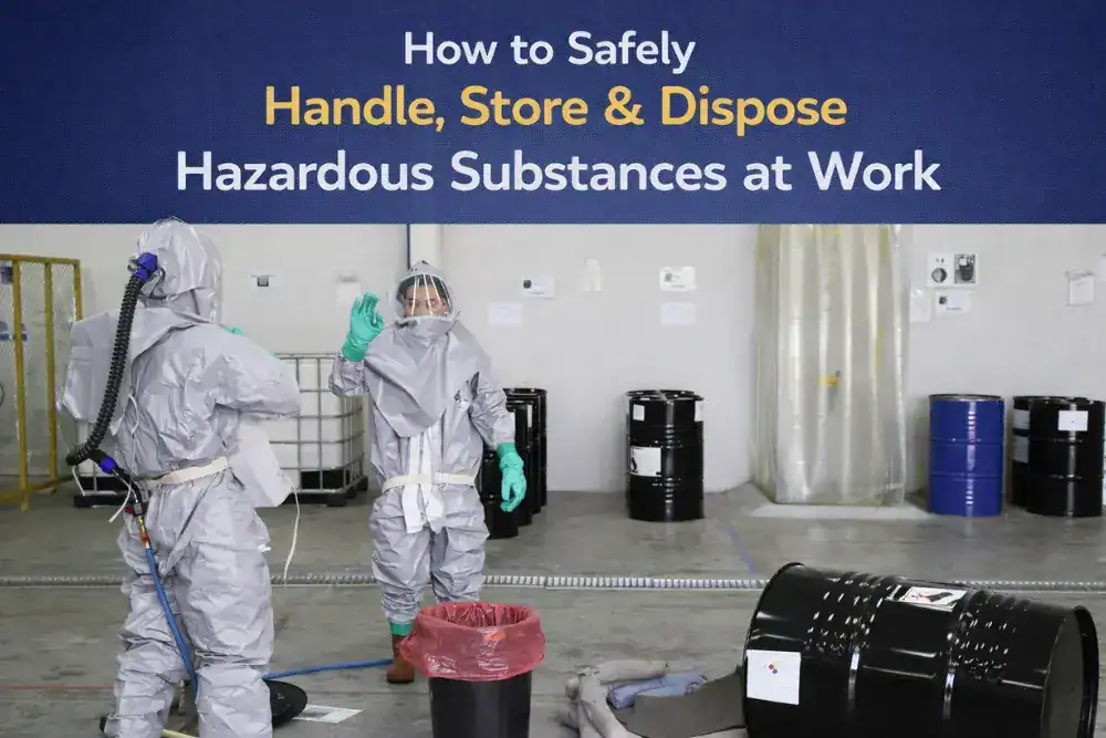 handling of hazardous substances