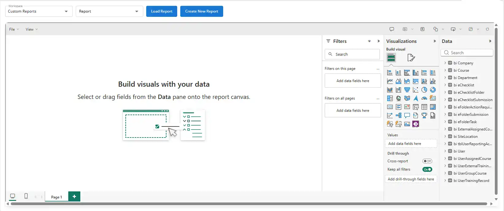 Human Focus Bespoke Safety Reporting (Power BI) Capabilities