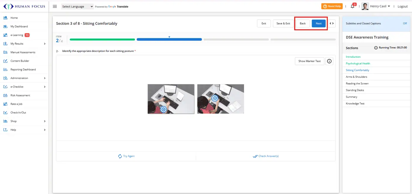 Improved Mini Quiz Navigation and Progress Tracking 1