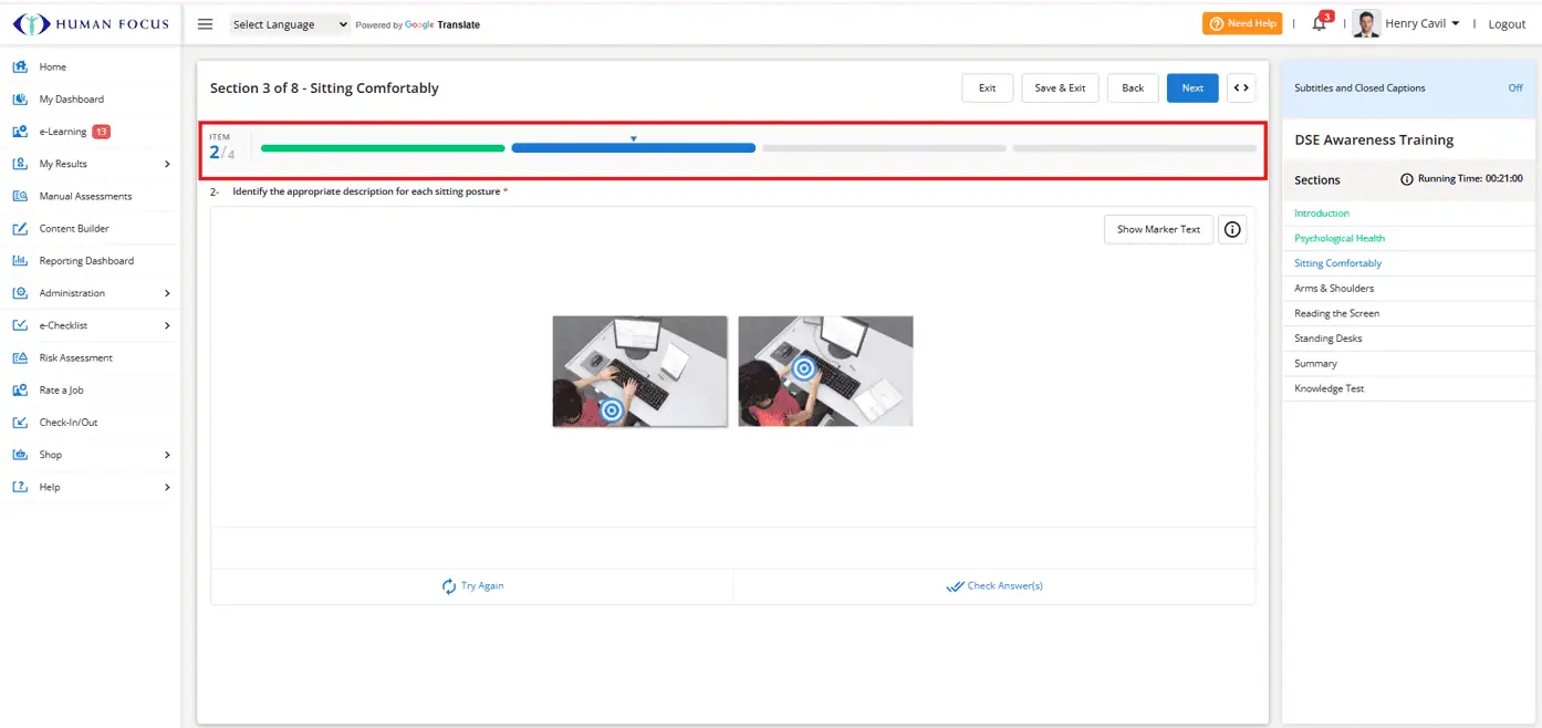 Improved Mini Quiz Navigation and Progress Tracking 2