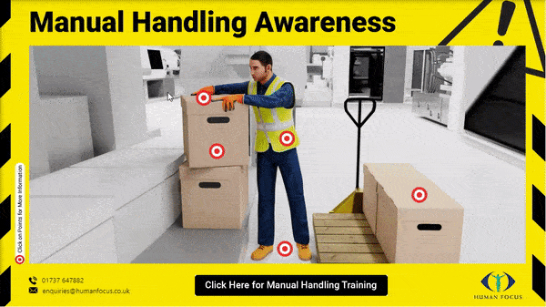 Manual Handling Awareness Infographic
