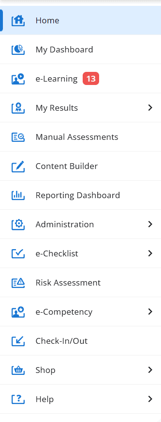 Navigation Menu