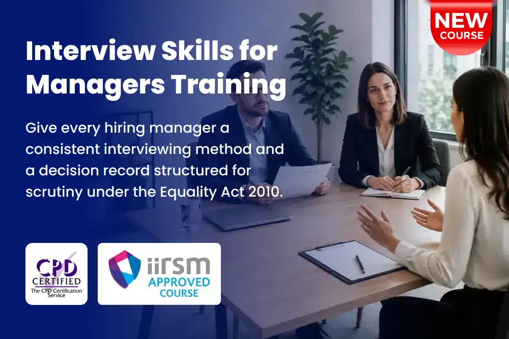 New Course Announcement Interview Skills for Managers