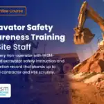 New Online Course Excavator Safety Training