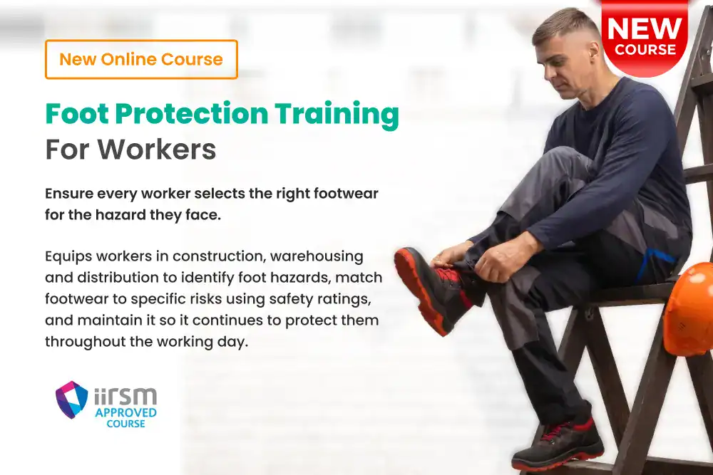 New Online Course Foot Protection Training