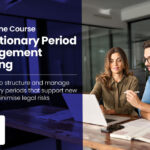 Online Course Probationary Period Management