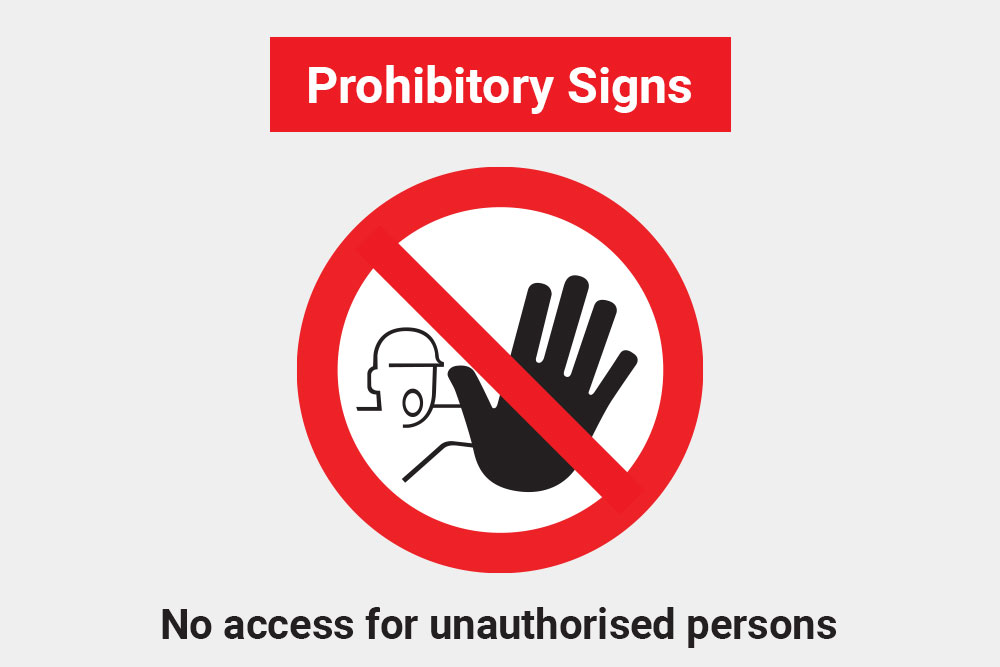 Prohibitory Signs