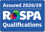 RoSPA Qualifications Assured year logo 2026-2028