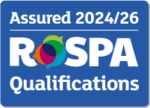 RoSPA Qualifications Course Assured year logo 2024-26