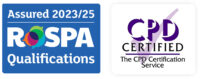 RoSPA assured CPD certified Logo