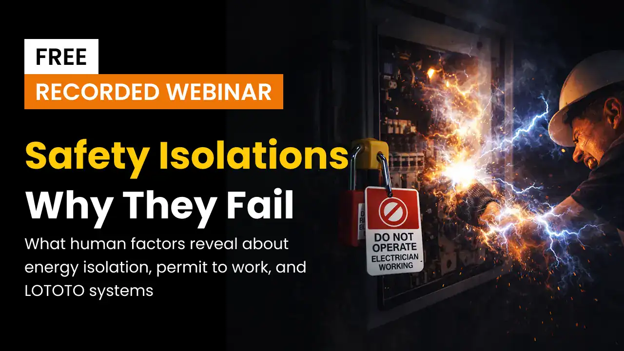 Safety Isolations Why They Fail Recording Webinar