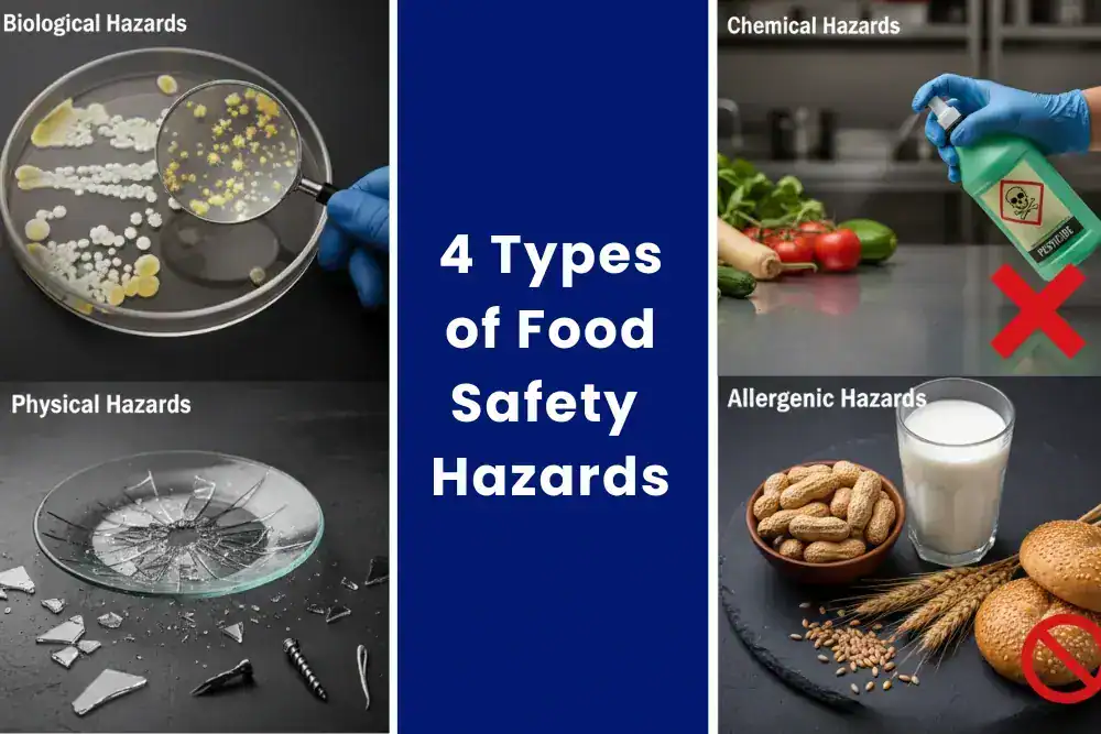 4 Types of Food Safety Hazards