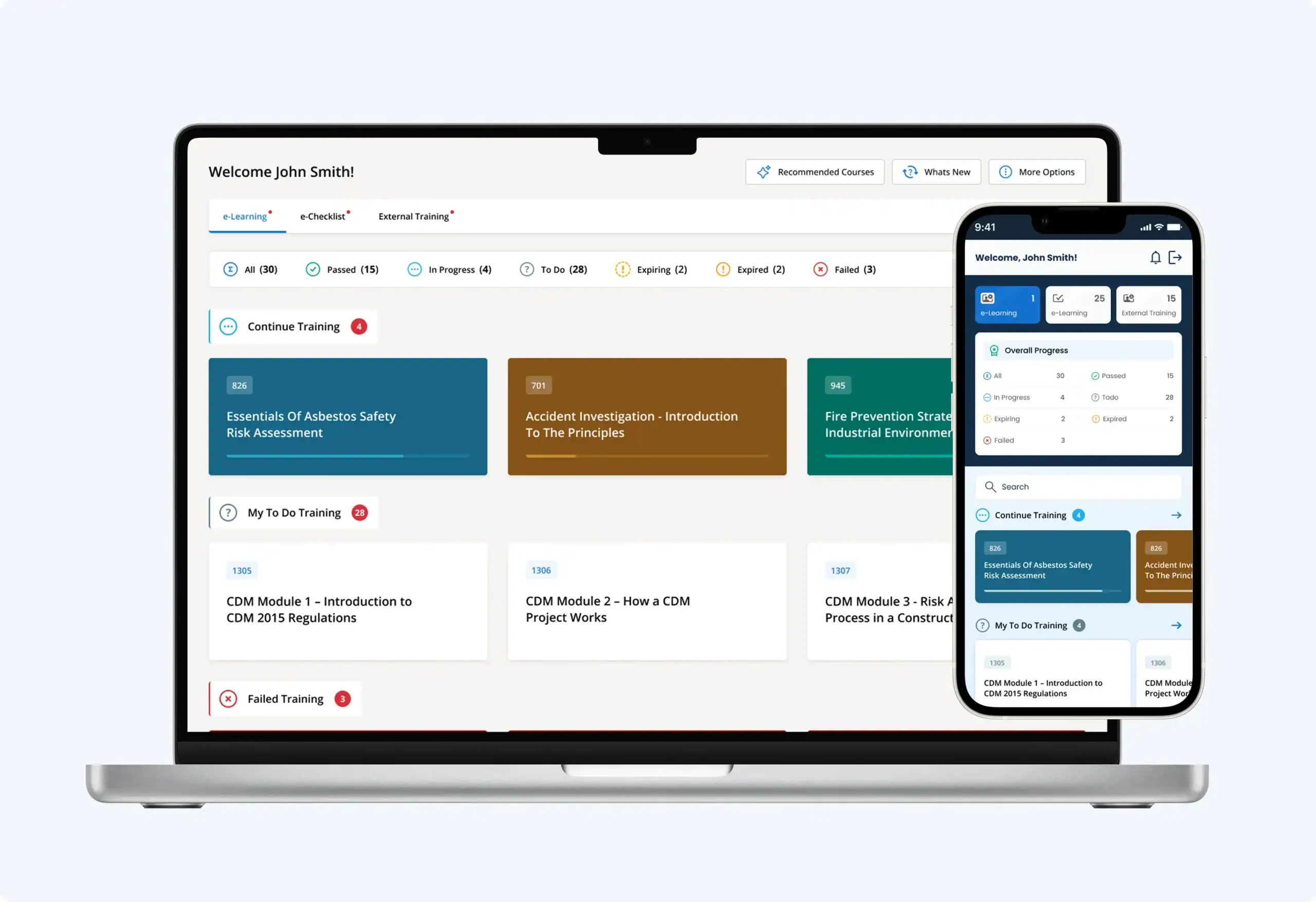 Updated Human Focus Home Page and Mobile Dashboard