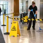 Wet Floor Signs Legal Requirements & Contamination Control