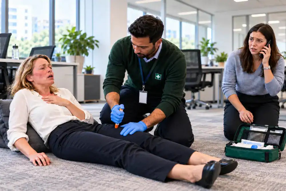 anaphylaxis at work