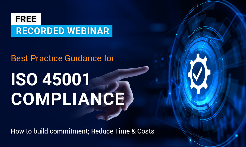 best practice guidance for ISO 45001 compliance