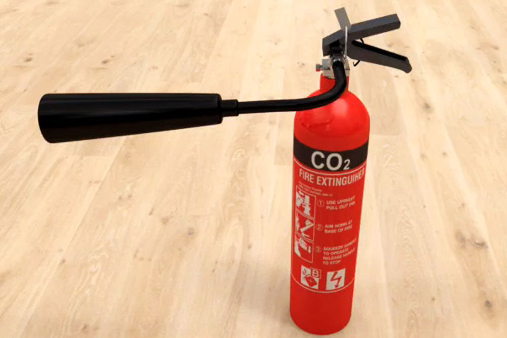 carbon dioxide fire extinguisher
