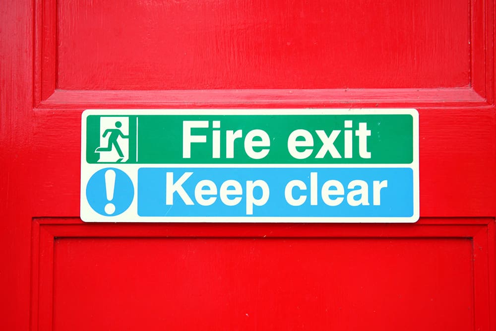 check for fire doors