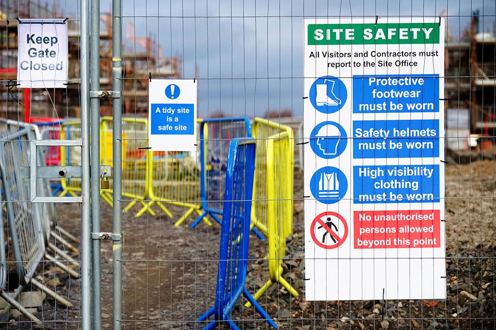 construction site signs guide