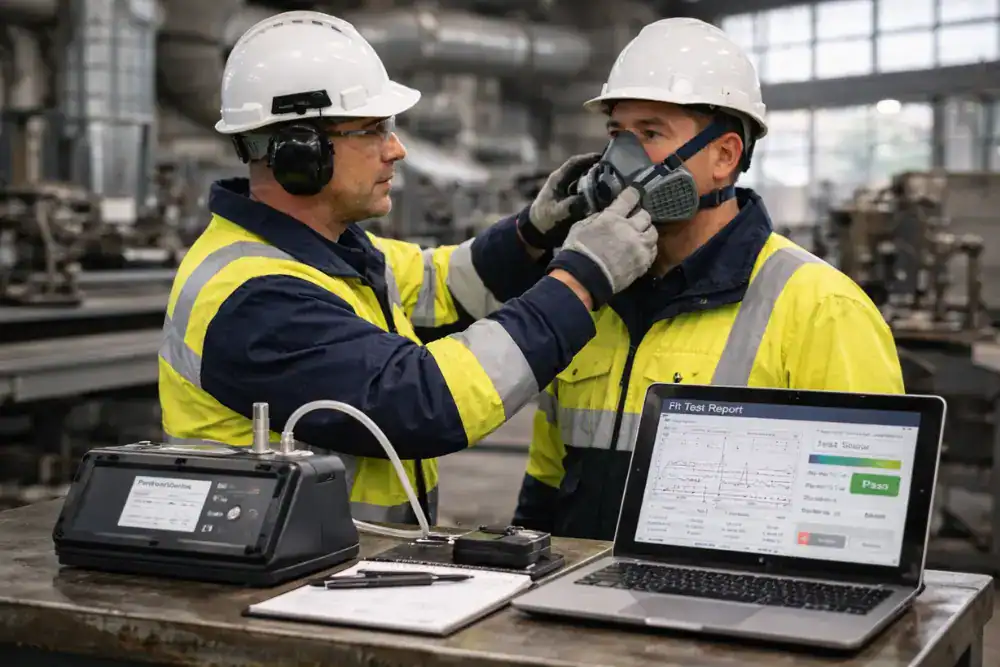 employer face fit testing duties