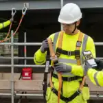 ensure workers use harnesses correctly