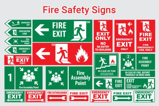 Fire Safety Signs - A Complete Guide with UK Regulations