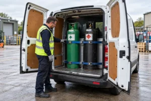 Transporting Gas Cylinders Safely
