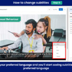 how to change subtitles - step 6
