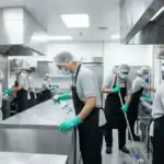 kitchen cleaning