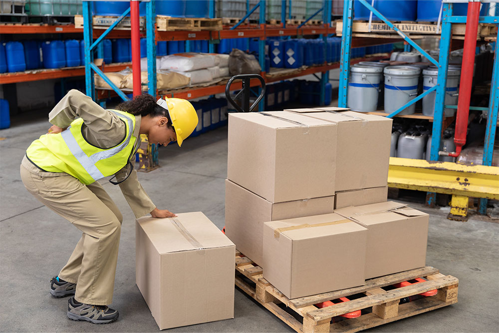 manual handling warehouses