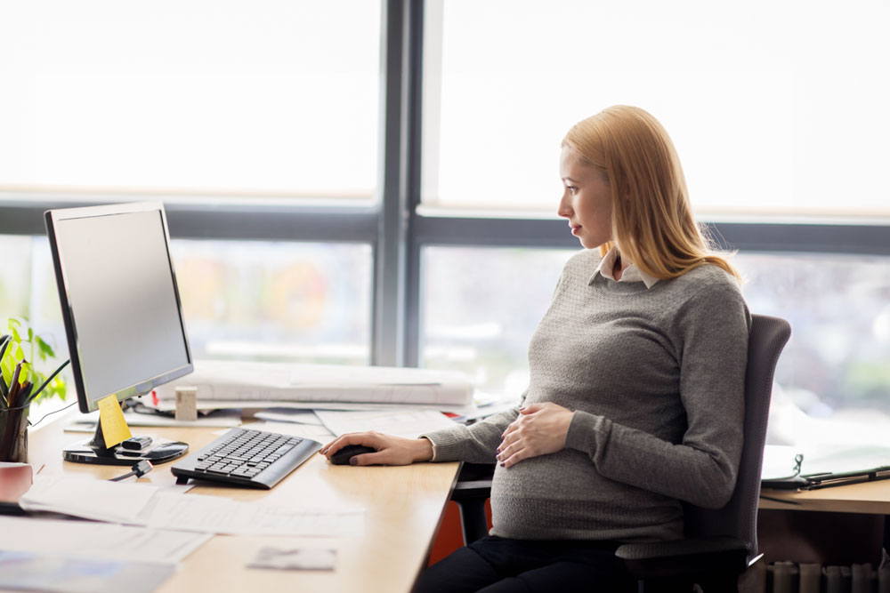 new and expectant mothers at work training