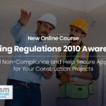 new online course building regulations 2010 awareness